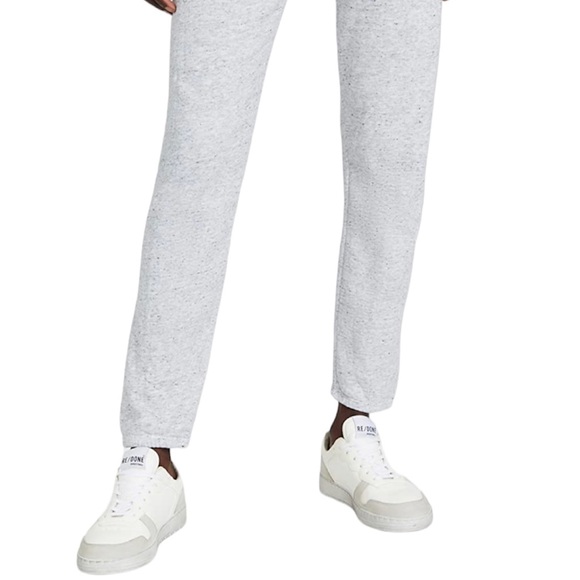 Monrow Heather Grey Boyfriend Sweatpants NWT - Picture 2 of 6